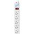 Сетевой фильтр Power Cube SPG-B-6-WHITE 1.9m белый 5 розеток