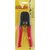 ITK TM1-B10H Инструмент обжимной для RJ-45,  RJ-12,  RJ-11,  без фиксации,  с резиновой ручкой,  сине-оранжевого цвета.