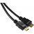 Кабель аудио-видео LAZSO WH-111 HDMI  (m) / HDMI  (m) 0.5м. Позолоченные контакты черный  (WH-111 (0, 5M))