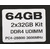 Память оперативная DIMM 64GB PC28800 DDR4 KIT2 PVS464G360C8K PATRIOT
