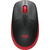 Мышь Logitech M190 красный / черный оптическая  (1000dpi) беспроводная USB  (2but)