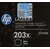 HP 203X Original Black LaserJet Toner Cartridge