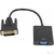 Cablexpert Переходник DVI-D-VGA Digital ,  25M / 15F,  длина кабеля 0, 2м,  черный,  пакет  (A-DVID-VGAF-01)
