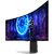 Samsung 49" Odyssey OLED G9 G95SD S49DG952SI Curved  (OLED 32:9 5120x1440x240Hz 0, 03ms 250cd 1M:1 178 / 178 1, 07B DP; HDMI; Micro HDMI USB-Cx2 SmartTV, WiFi5,  BT5.2,  RC Spk 2x5W HAS Tilt VESA Silver