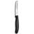 Нож Victorinox Swiss Classic  (6.7833) черный столовый заточка: серрейторная 110мм