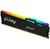 Память DDR5 16GB 6400MHz Kingston KF564C32BBEA-16 Fury Beast RGB RTL Gaming PC5-51200 CL32 DIMM 288-pin 1.4В single rank с радиатором Ret