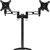 Кронштейн для мониторов Cactus CS-VM-D08-BK черный 13"-27" макс.8кг настольный поворот и наклон
