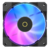 Вентилятор для корпуса Ocypus Beta F12 BK ARGB,  120x120x25mm,  3-PIN,  800-1600 RPM,  29 DBA MAX,  HYDRO BEARING