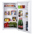 Холодильник Maunfeld MFF83W белый  (однокамерный)