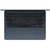 Apple MacBook Air 13-inch 2025 [MW123] Midnight 13.6" Liquid Retina { (2560x1600) M4 10C CPU 8C GPU / 16GB / 256GB SSD}  (A3240)