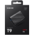 Твердотельный диск 1TB Samsung Т9 Portable MU-PG1T0B / WW,  V-NAND,  USB 3.2 Gen 2х2 Type-C  [R / W - 2000 / 2000 MB / s] Black