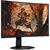 МОНИТОР 27" AOC C27G4ZXU Black с поворотом экрана  (VA,  изогнутый,  1920x1080,  280Hz,  0.3 ms,  178° / 178°,  300 cd / m,  80M:1,  +2xHDMI 2.0,  +DisplayPort 1.4,  +MM)