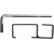 Ultramounts UM 864B Кронштейн для телевизора 13"-42" макс.20кг настенный поворот и наклон черный