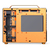 Корпус без блока питания /  Корпус JONSBO Jonsplus Z20 Orange / Black MATX без БП,  боковая панель из закаленного стекла,  mini-ITX,  micro-ATX,  черно-оранжевый