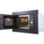 Встраиваемая микроволновая печь /  18 л,  700 Вт,  8 программ,  черный цвет