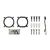 Кулер ALSEYE  H120D  (White) TDP: 200W Product Dimensions:123x154x106mm Heatsink Dimensions:154x123x58mm Heatsink Weight:518g Heat Pipe:O6mmx6pcs Fan Dimensions-:120x120x25mm
