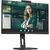 Монитор AOC 27" Pro Q27P3QW черный IPS LED 16:9 HDMI M / M Cam матовая HAS Piv 1000:1 350cd 178гр / 178гр 2560x1440 75Hz DP QHD USB 6.6кг