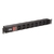 PDU 8 розеток C13 с LED выключателем, 1U,  вх. С14,  без шнура,  алюминиевый профиль