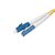 Hyperline FC-D2-9-LC / UR-SC / UR-H-1M-LSZH-YL  (FC-9-LC-SC-UPC-1M) Патч-корд волоконно-оптический  (шнур) SM 9 / 125  (OS2),  LC / UPC-SC / UPC,  duplex,  LSZH,  1 м