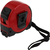 Рулетка строительная RGK R10 дл.полотна 10м изм.шкала в см зацеп простой красный / черный  (774918)