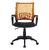 Кресло Бюрократ CH-695NLT оранжевый TW-38-3 сиденье черный TW-11 сетка / ткань крестовина пластик