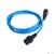 REM Шнур питания с фиксатором IEC 60320 C19 / IEC 60320 C20,  16 А  /  250 В  (3 * 1, 5),  длина 1, 8 м,  синий R-16-Cord-C19-C20-1.8-Blue