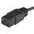 Hyperline PWC-IEC19-IEC20-1.0-BK Кабель питания IEC 320 C19 - IEC 320 C20  (3x1.5),  16A,  прямая вилка,  1м,  цвет черный