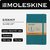 Блокнот Moleskine CLASSIC MM710B35 Pocket 90x140мм 192стр. линейка твердая обложка фиксирующая резинка голубой