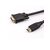 VCOM CG484GD-3M Кабель HDMI AM / DVI (24+1)M,  3м,  CU,  1080P@60Hz,  2F,  VCOM  <CG484G-3M>
