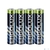 Батарея Ergolux Alkaline LR03 SR4 AAA 1150mAh  (4шт) спайка