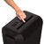 Шредер Fellowes PowerShred LX65 черный  (секр.P-4) / перекрестный / 10лист. / 22лтр. / скрепки / скобы / пл.карты