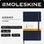Блокнот Moleskine CLASSIC QP050B20 Medium 115x180мм 240стр. линейка твердая обложка синий