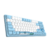 Клавиатура механическая проводная Dareu A87L Swallow  (голубой,  серия "ласточка"),  87 клавиш,  подключение USB - TypeC,  раскладка ENG / RUS