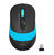 Мышь A4 Fstyler FG10 черный / синий оптическая  (2000dpi) беспроводная USB