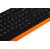A4 Fstyler F1010 Клавиатура + мышь клав:черный / оранжевый мышь:черный / оранжевый USB