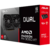 Видеокарта Asus PCI-E 5.0 DUAL-RX9060XT-16G AMD Radeon RX 9060XT 16Gb 128bit GDDR6 2550 / 20000 HDMIx1 DPx2 HDCP Ret