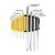Набор шестигранных ключей ";TORX"; Deli DL3091 9 шт. Размер: 1 / 16”-3 / 8”. Хромированный. Технические характеристики: Т10, Т15, Т20, Т25, Т27, Т30, Т40, Т45, Т50