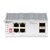 Managed L2 Industrial Fast Ring Switch 4x1000Base-T PoE,  2x1000Base-X SFP,  PoE Budget 60W,  Surge 4KV,  -40 to 75°C