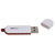 Флэш-диск USB 2.0 64Gb Silicon Power LuxMini 320 <SP064GBUF2320V1W> White