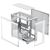 Корпус для ПК Case Ocypus Gamma C52 WH mATX  /  win  /  white  /  no PSU  /  Tempered Glass