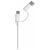 Кабели USB Xiaomi Кабель Xiaomi Mi 2-in-1 USB Cable Micro-USB to Type C  30см SJX02ZM  (SJV4083TY)