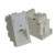 Lanmaster TWT-SIP-RJ45 / A-WH вставка RJ-45 UTP Cat.5E,  22.5x45мм угловая,  с маркировкой,  белая