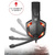 Гарнитура WARHEAD G-370 BLACK / RED 64037 DEFENDER