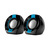SVEN 150,  чёрный-синий,  USB,  акустическая система 2.0,  мощность 2x2, 5 Вт (RMS)