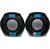 SVEN 150,  чёрный-синий,  USB,  акустическая система 2.0,  мощность 2x2, 5 Вт (RMS)