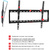 Кронштейн для телевизора Arm Media STEEL-2 new черный 32"-90" макс.40кг настенный наклон