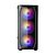 ZALMAN N4 Rev.1,  ATX,  BLACK,  WINDOW,  2x3.5",  2x2.5",  2xUSB2.0,  1xUSB3.0,  FRONT 3x140mm RGB,  REAR 1x120mm RGB,  TOP 2x120mm RGB