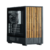 ZALMAN P10 NAMU,  MATX,  BLACK,  WINDOW,  FRONT COVER WALNUT,  2x3.5",  3x2.5",  1xUSB TYPE-C,  1xUSB3.0,  FRONT 2x120mm,  REAR 1x120mm ARGB