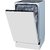 Встраиваемые посудомоечные машины GORENJE Узкая,   81.5x44.8x55,  11 комплектов посуды,  5 программ,  3 корзины,  полный Aquastop,  ЖК дисплей,  5 уровней разбрызгивания воды,  А++