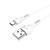 HOCO HC-10512 X37 /  USB кабель Type-C /  1m /  2.4A /  White